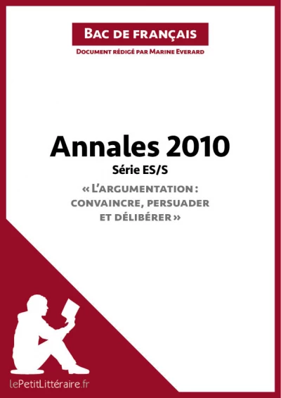 Bac de français 2010 - Annales série ES/S (Corrigé)